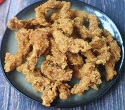 炸鸡柳（鸡胸酥肉）的做法 步骤9