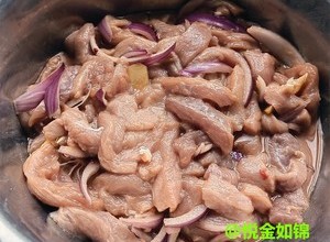 原汁原味的蒸制猪肉条零嘴的做法 步骤8