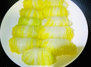 【家常菜】虾滑白菜卷｛低脂饮食｝的做法 步骤9