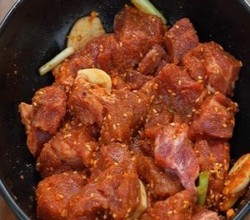 孜然牛肉粒