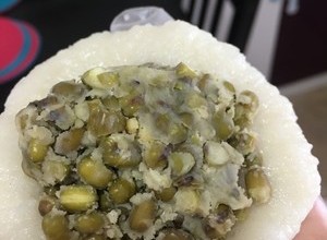 咸味绿豆糍粑（湖北小吃）的做法 步骤12