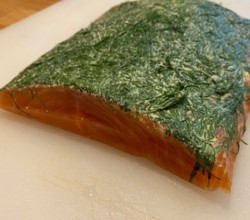 瑞典腌三文鱼 Salmon Gravlax的做法 步骤16