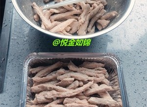 原汁原味的蒸制猪肉条零嘴的做法 步骤14