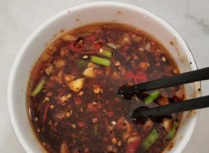 凉拌豆腐/小葱拌豆腐的做法 步骤5