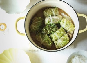 北鼎铸铁锅食谱｜包菜猪肉卷，荤素搭配，鲜美多汁的做法 步骤18