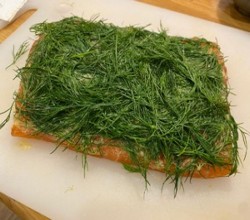 瑞典腌三文鱼 Salmon Gravlax的做法 步骤14