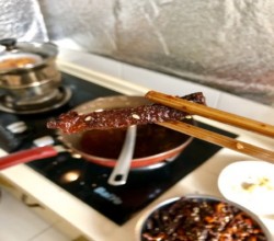 自制麻辣牛肉干，下酒或小零食的做法 步骤8