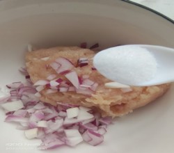 鸡肉蔬菜饼的做法 步骤5