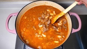 白豆燉牛肉Turkish White Beans Beef Stew | 土耳其家常菜的做法 步骤9