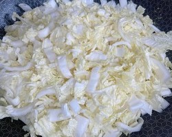 咸蛋黄虾皮白菜【美味下饭】的做法 步骤8