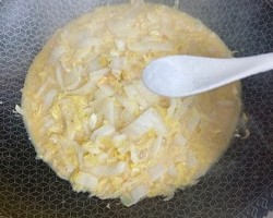 咸蛋黄虾皮白菜【美味下饭】的做法 步骤10