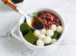 🌿夏日和风甜品｜白玉抹茶冻的做法 步骤12