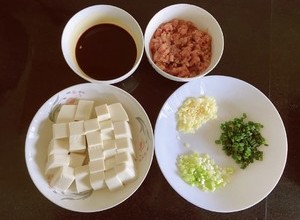 肉末豆腐