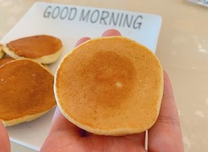 宝宝辅食：苹果奶香松饼的做法 步骤7