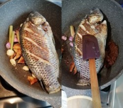 泰式酸辣鳳梨燉烏郭魚［菠萝］的做法 步骤4