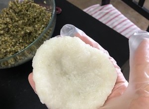 咸味绿豆糍粑（湖北小吃）的做法 步骤11