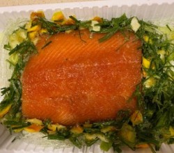 瑞典腌三文鱼 Salmon Gravlax的做法 步骤10