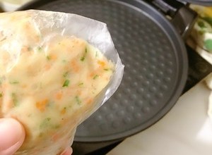 一口虾（可作宝宝辅食鲜虾一口酥）的做法 步骤8