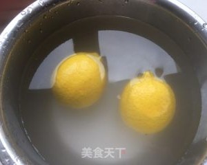 柠檬蜂蜜戚风