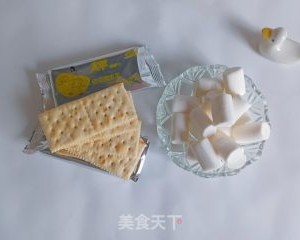 棉花糖烤苏打饼干