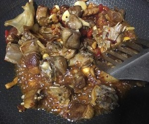 家常姜爆鸭（红烧鸭肉）的做法 步骤6