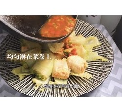 减脂 | 清蒸鸡胸肉白菜卷的做法 步骤15