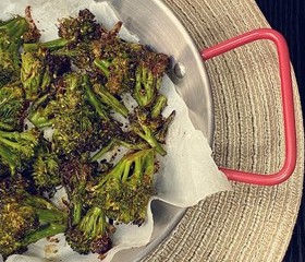 烤西兰花🥦，比烤菜花更好吃的做法 步骤3