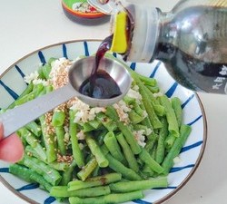 绝味轻食凉菜——凉拌豇豆的做法 步骤4