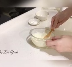 溶豆 零失败教程 酸奶溶豆 Yogurt melts 小朋友小零嘴的做法 步骤4