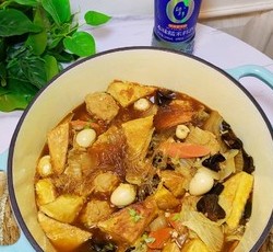 肉丸白菜煲丨🍲美味一锅搞定的做法 步骤7