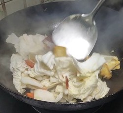 大白菜炒豆腐的做法 步骤11