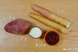 双色山药糕【宝宝辅食】