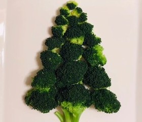 好吃又好看的西蓝花圣诞树🎄的做法 步骤7