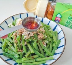 绝味轻食凉菜——凉拌豇豆的做法 步骤5