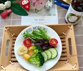 蜂蜜芥末酱全麦三明治轻食沙拉能量早餐的做法 步骤16