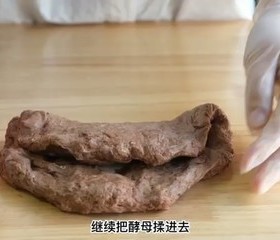 保姆级手揉巧克力吐司教程的做法 步骤7