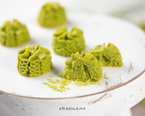 入口即化！抹茶云顶曲奇！复刻珍妮曲奇，详细教程，成功率大！的做法 步骤20