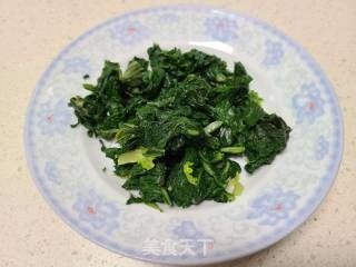 莙荙菜叶炒鸡蛋