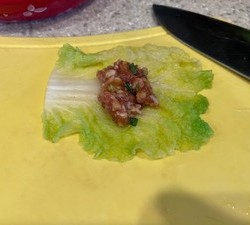 年夜饭白菜肉卷（生酮友好）的做法 步骤11