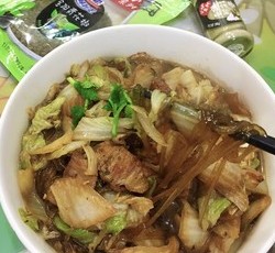 椒麻风味猪肉白菜炖粉条～北方人的特殊情怀的做法 步骤20