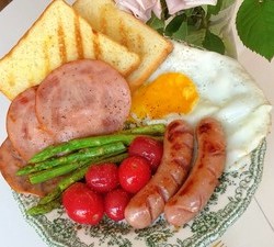 英式早餐拼盘brunch｜马克西姆多功能锅的做法 步骤12