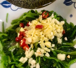 凉拌菠菜～夏日减脂凉菜的做法 步骤6