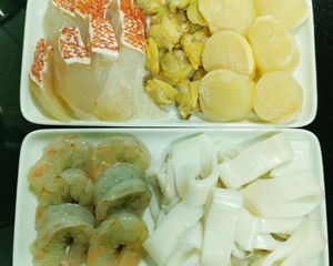 海鲜豆腐煲