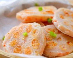 鲜虾藕夹 宝宝辅食食谱的做法 步骤15