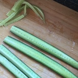 清脆爽口「黄瓜🥒小炒肉」的做法 步骤3