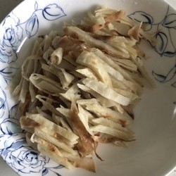 西虹市豆角炒饼的做法 步骤4