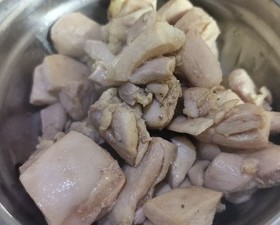 奶香蘑菇鸡肉意面（圣诞老人泡澡版）的做法 步骤36