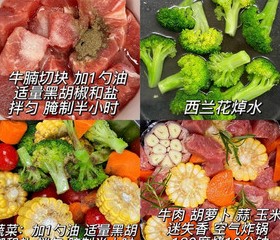 西餐店必备l🥦🥩烤时蔬牛肉粒了 终于吃上这口了