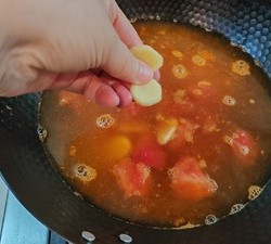 简单2人食～番茄鸡蛋面/米面（西红柿鸡蛋面）🍅+🍜的做法 步骤9