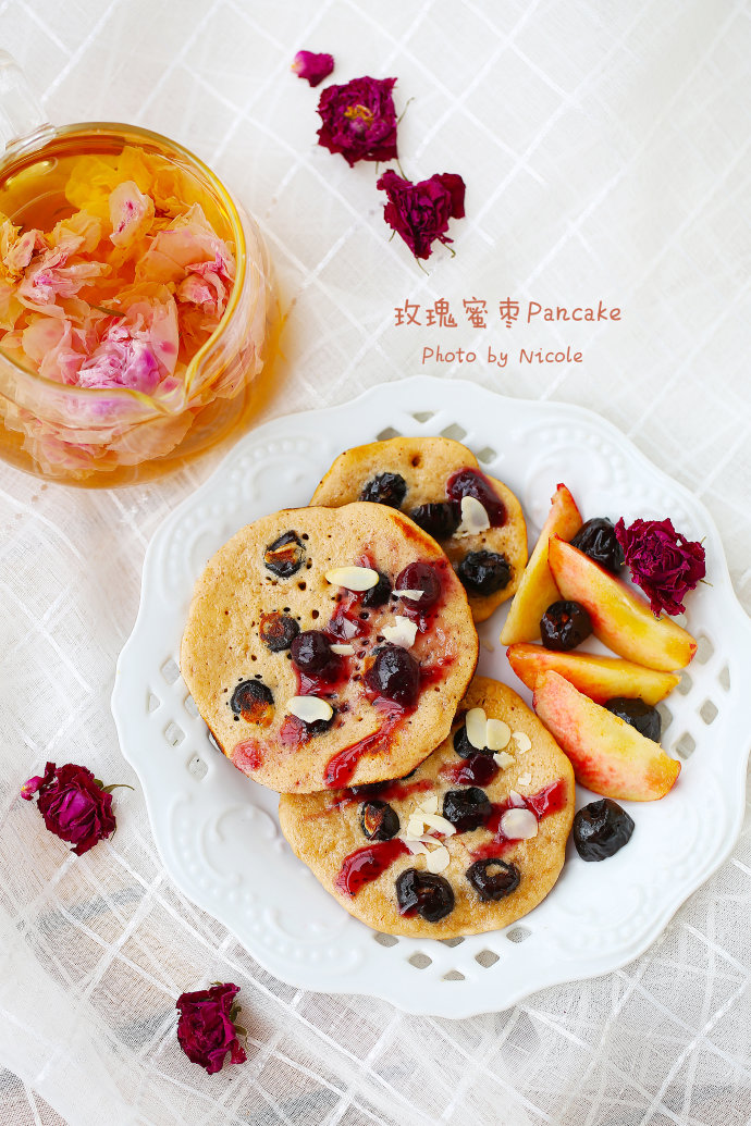 玫瑰蜜枣Pancake